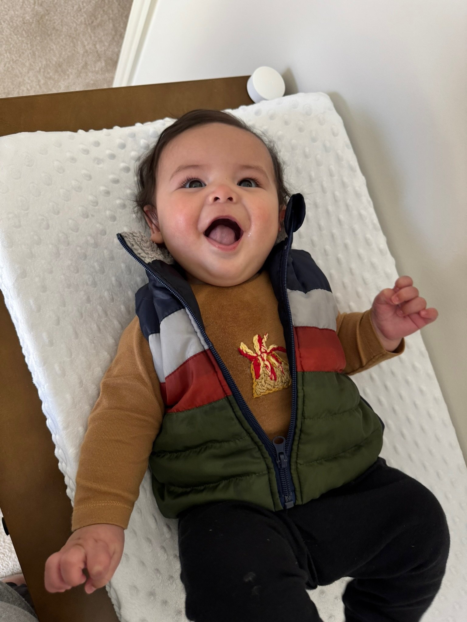 Vest boy feat. another shirt stiched by Auntie Haley