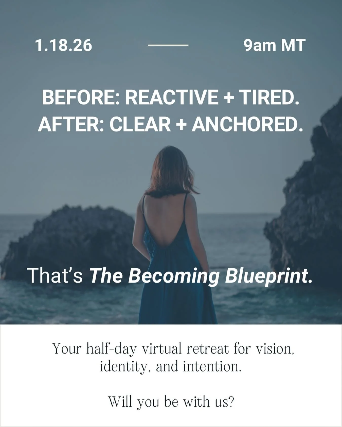 Vision without identity stays a dream.

That&rsquo;s when I started building a process to turn inspiration into aligned action.
Vision + Becoming + Intention + Integration.

This combination of action and intentionality keeps me engaged and anchored 