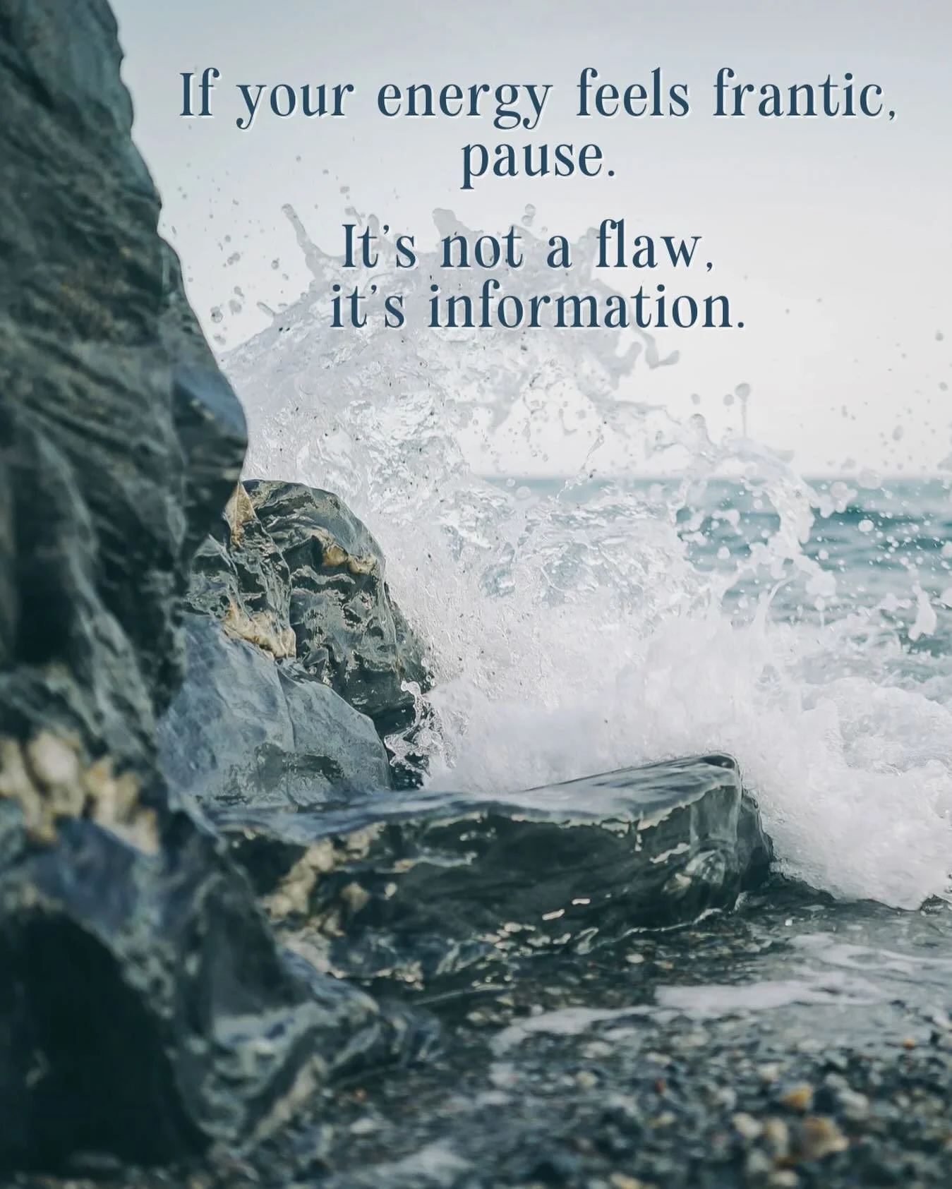 Frantic energy is a signal. It usually means something is out of alignment.
 Not that you&rsquo;re incapable.
 Not that you need to push harder.
When self-leadership is rooted in clarity and values, momentum feels different.
 It&rsquo;s steady.
 It&r