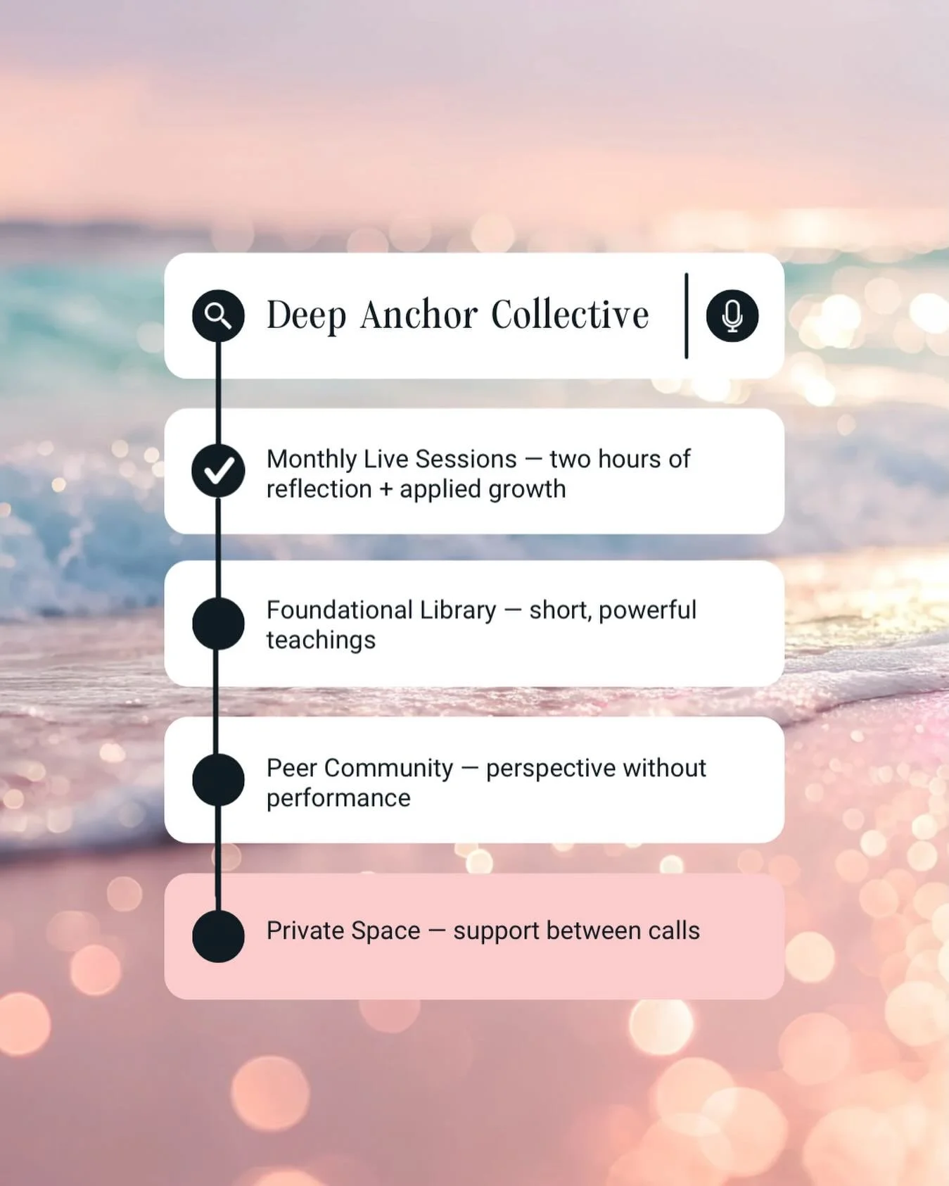 This isn&rsquo;t another leadership course. It&rsquo;s a container &mdash; with structure, community, and rhythm designed for depth and real impact.

We will be in session from March - June.
Link in Bio