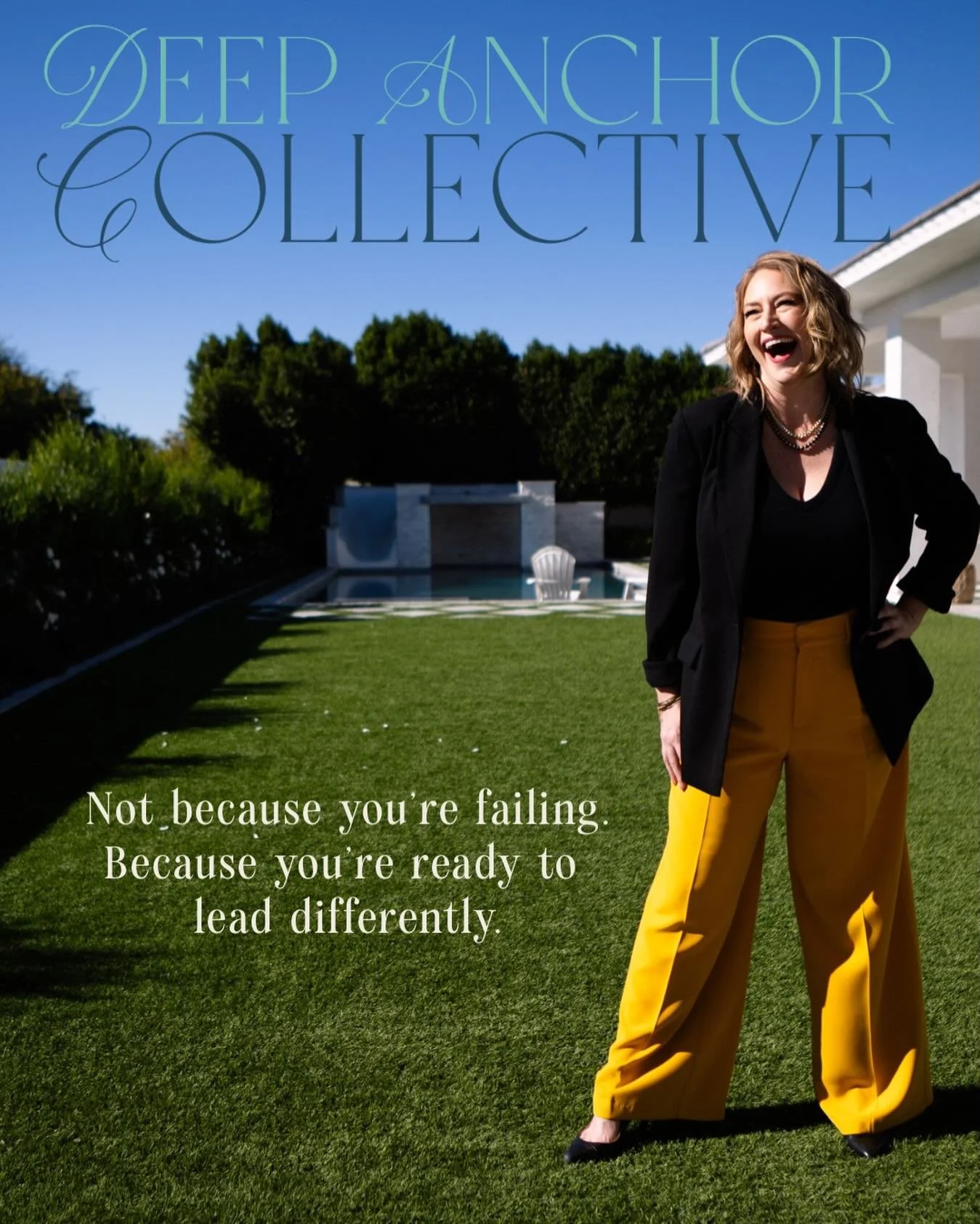 If you&rsquo;re craving connection to your work again &mdash; not a new job, not a dramatic pivot &mdash; this is your invitation.
Deep Anchor Collective is for leaders who want to feel engaged, intentional, and aligned in the work they&rsquo;re alre