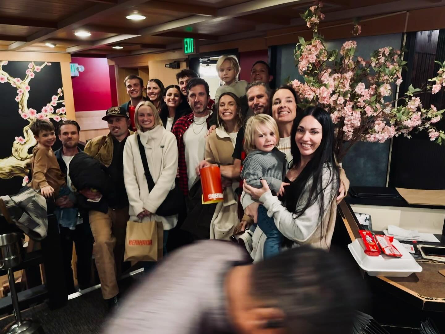 It&rsquo;s a party when it&rsquo;s a Wells party of 14 at Benihana