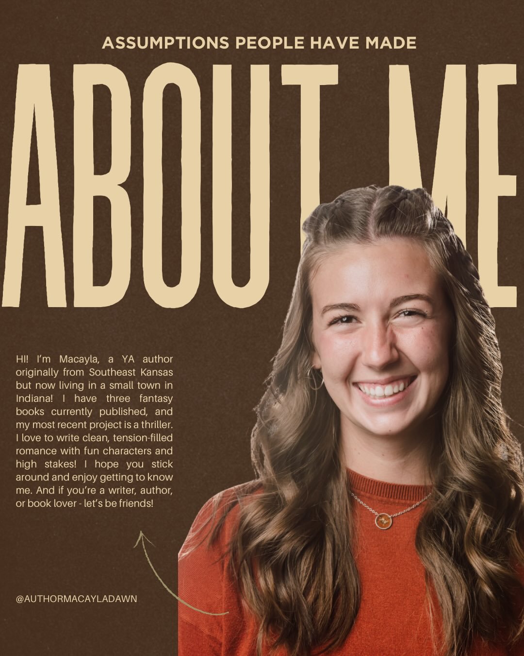 just a few assumptions people have made about me at times&hellip; did i surprise any of you? or am i just incredibly predictable? 💌✨