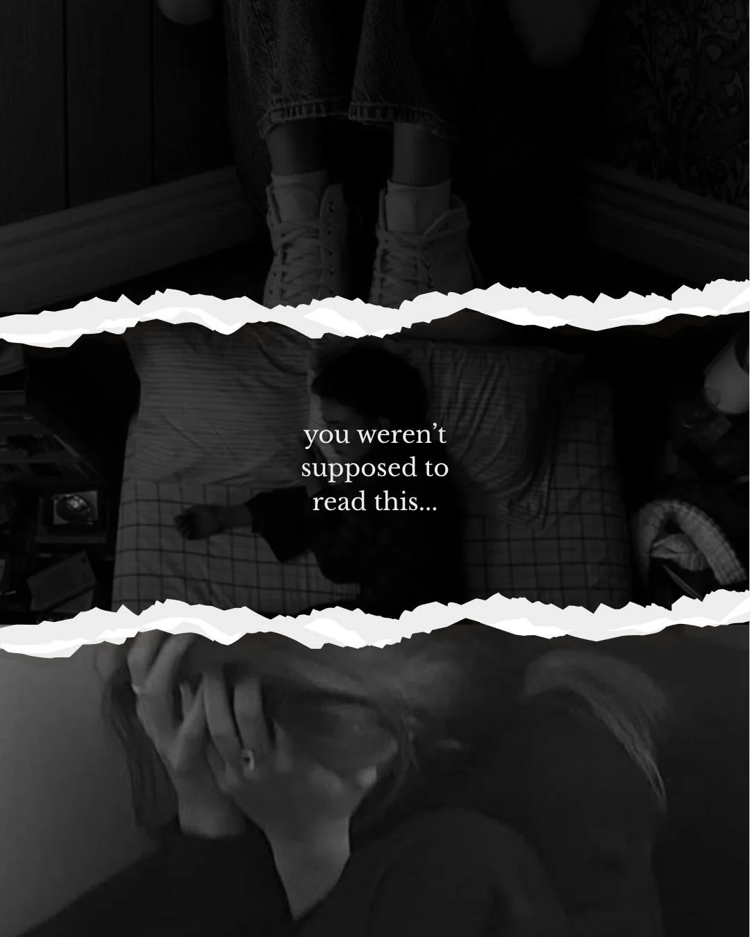 you weren&rsquo;t supposed to read this&hellip; but i suppose i&rsquo;ll let you