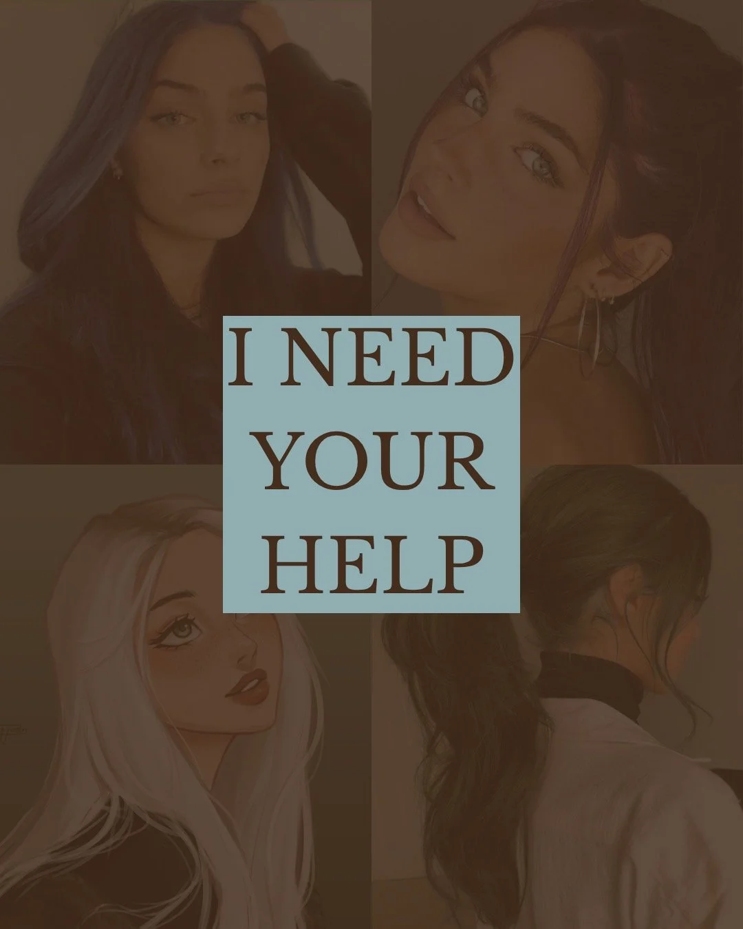 I NEED YOUR HELP! i started a new fantasy wip, and the FMC needs to have a unique hair color. her eyes are green, her magic also gives off a green color, and her nickname is Star (i can't tell you her real name). i'm leaning toward purple or white...