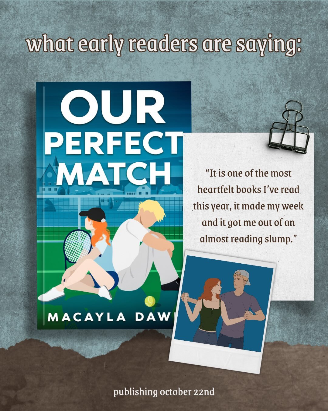 the reviews for my ya tennis romance are pouring in&hellip;

&amp; everyone is loving it 🥹🥹🥹