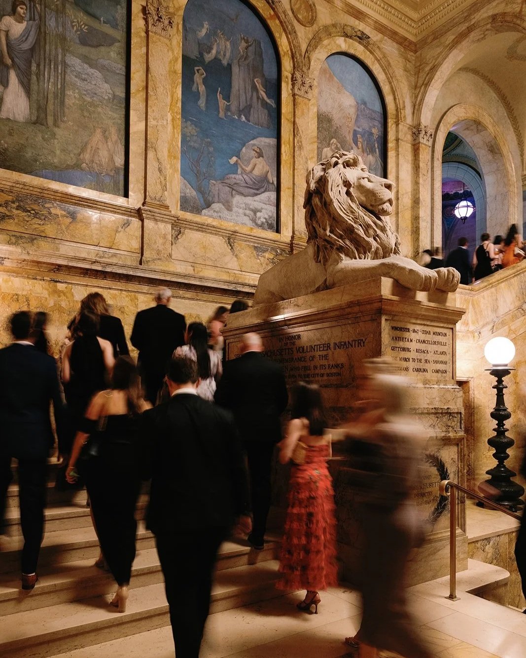 Boston Public Library wedding