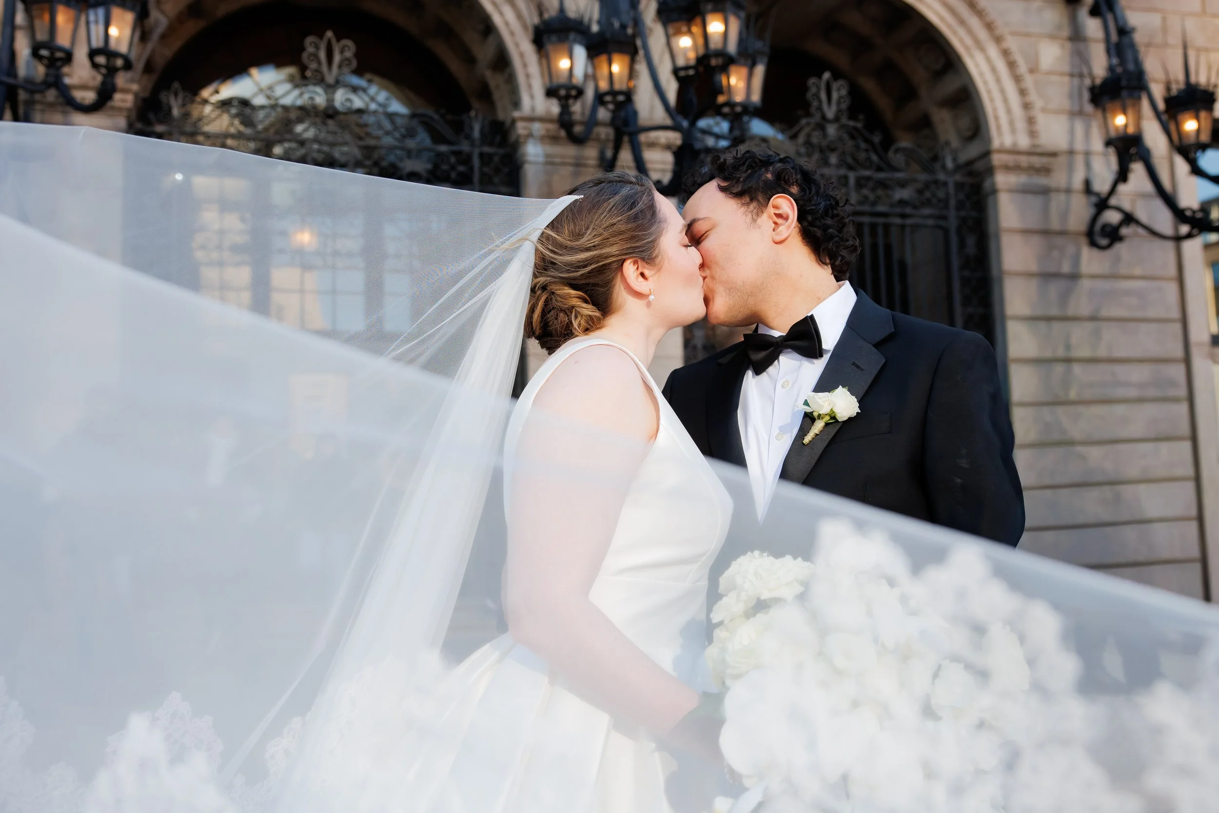 A Real Boston Wedding: Inside Katelyn &amp; Adam's Boston Public Library Wedding