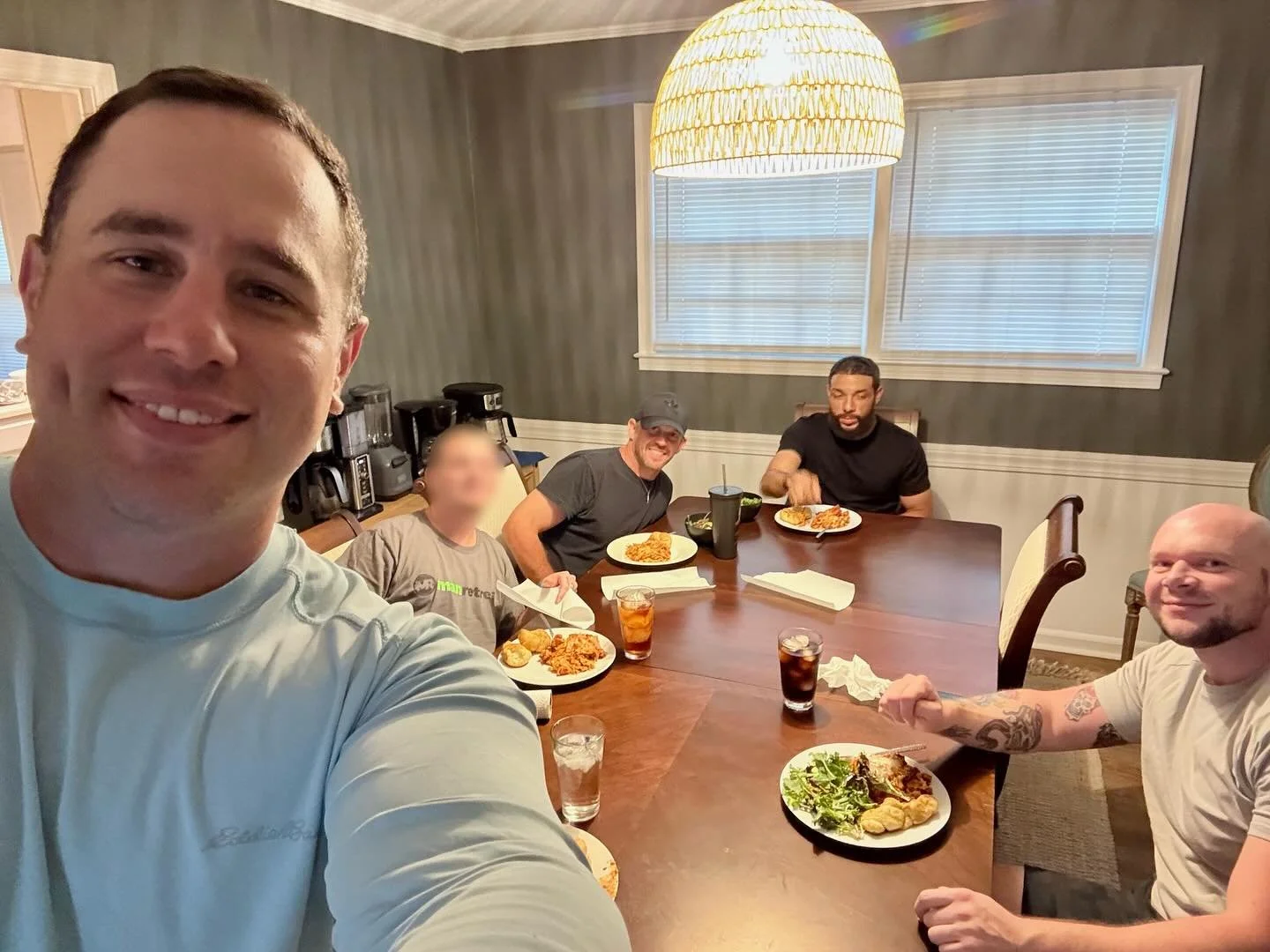 At SRM, we value the importance of gathering around the table together. Throughout the week, the guys are encouraged to eat dinner together but every Thursday night, dinner is mandatory. We sit together, break bread, and talk about the highs / lows o