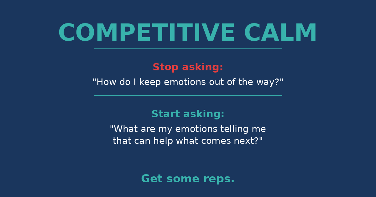 Find Competitive Calm