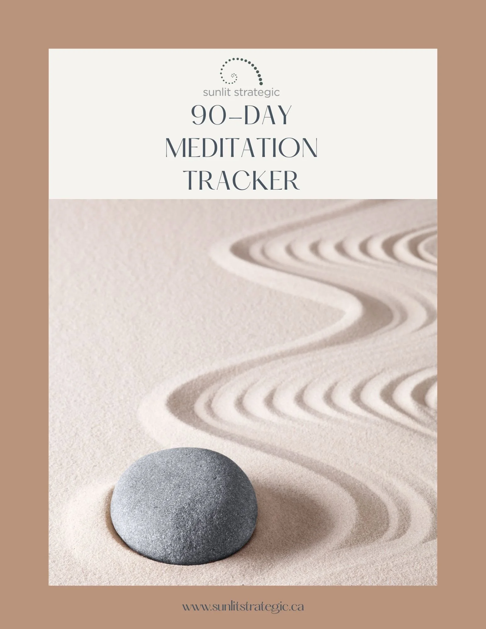 90-Day Meditation Tracker