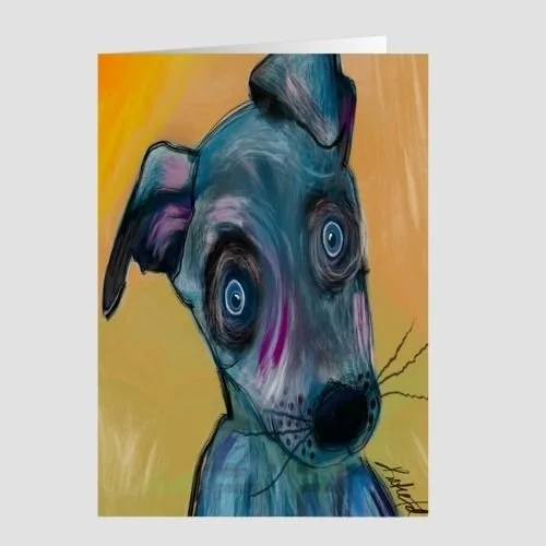 Little Soul | Whimsical Dog Greeting Card