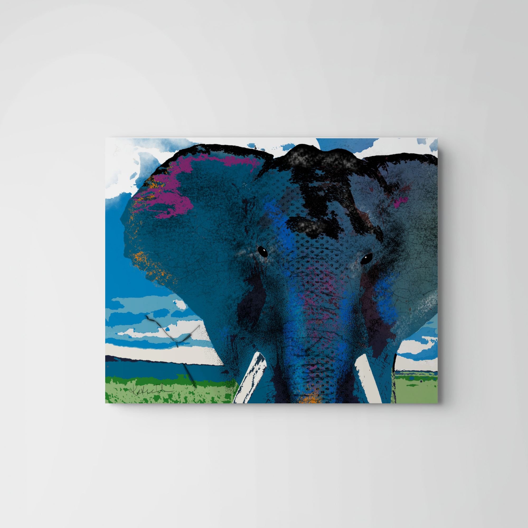 Gentle Giant | Elephant Art Print