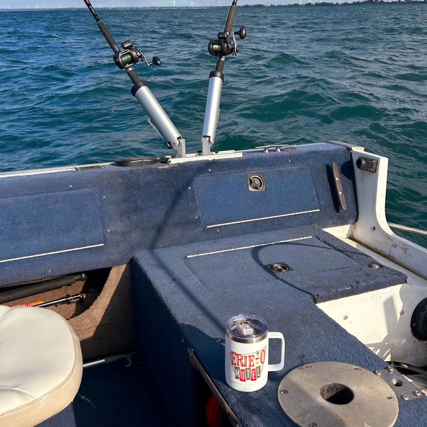 #fishon #walleye #salmon #lakeeriefishing #bassopener #rondeaubay