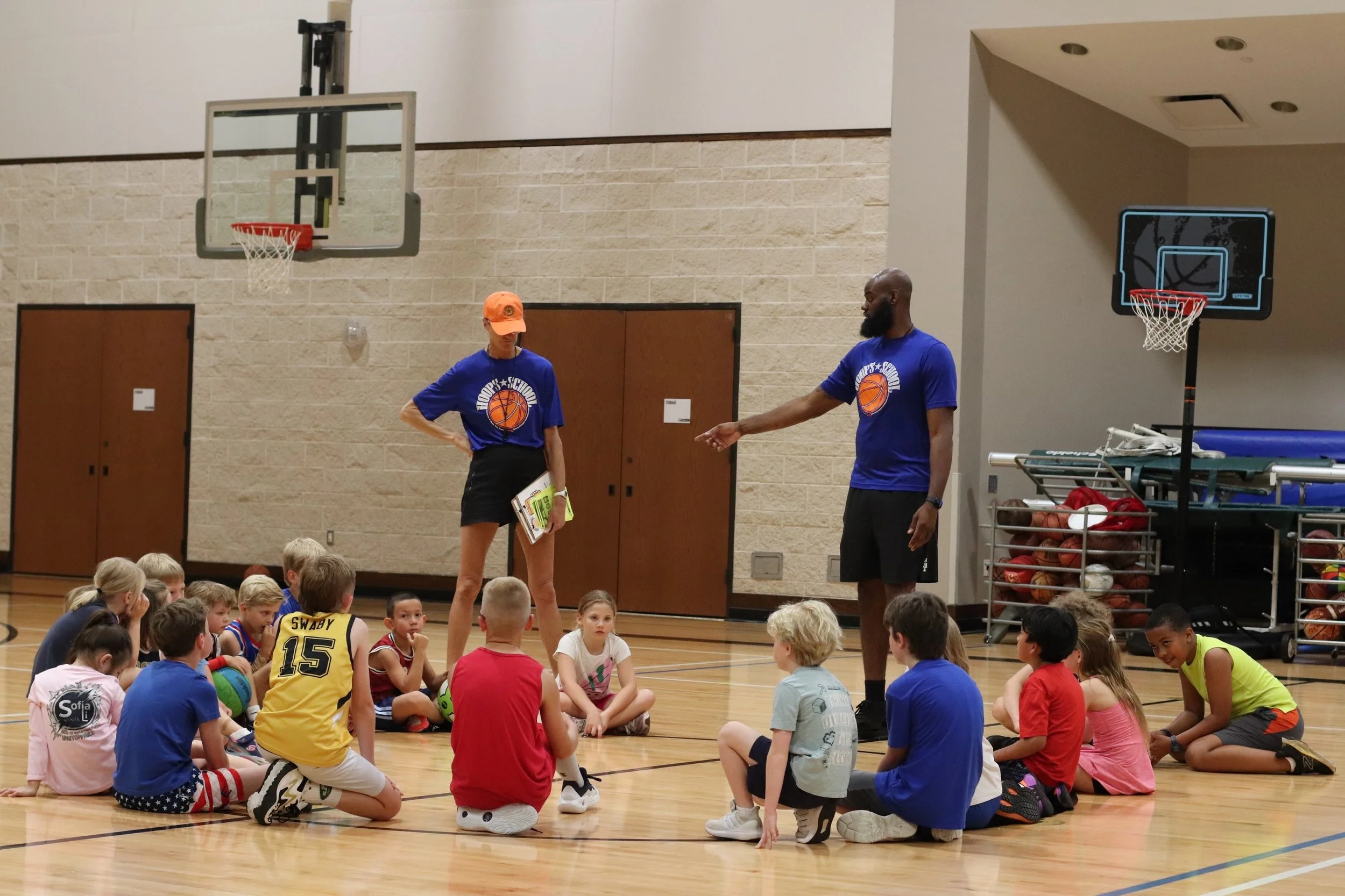 Home School Game Day! #hoopschoolhouston #kidsbasketball #gameday