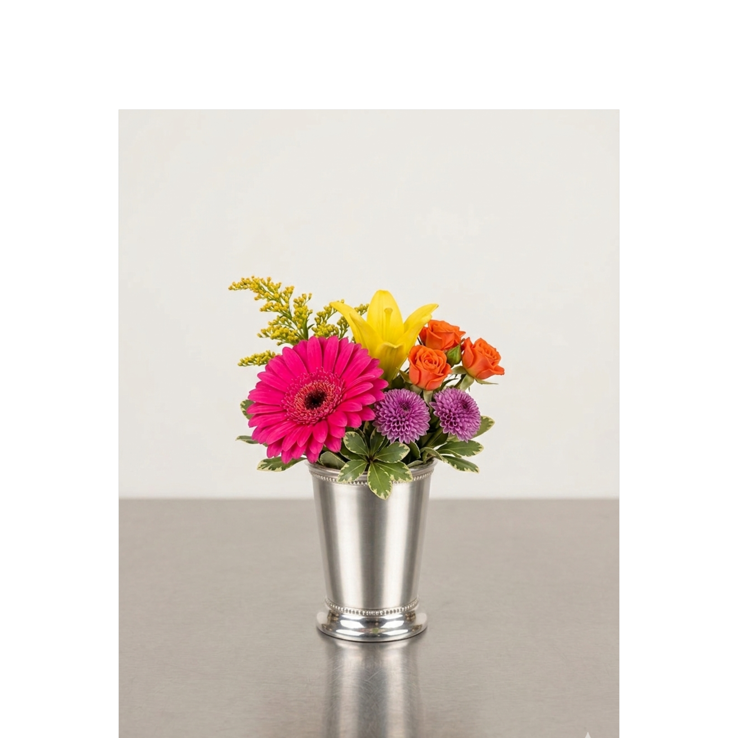 mixed colros flowers in 4.5_ mint julep vase.png