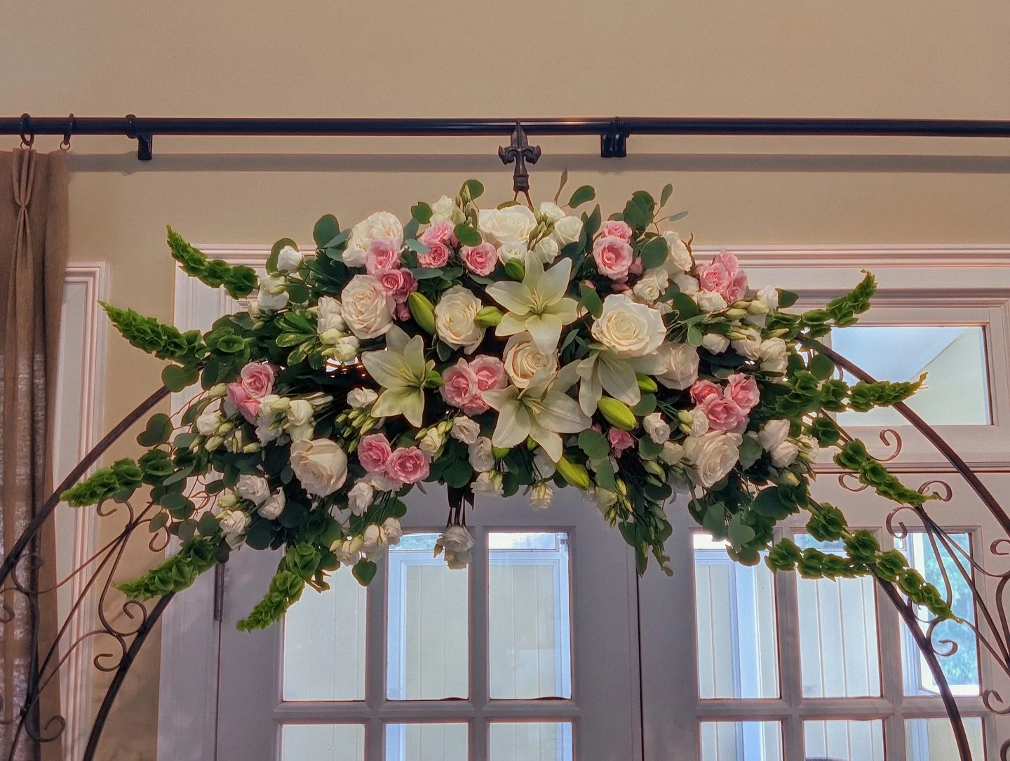 Wedding season is in full swing, and isn&rsquo;t she a beauty?
We had the joy of dressing up this arch for a beautiful couple this past Saturday - soft pinks, lush greens, and a little love worked in.

We&rsquo;ve been doing weddings for over 20 year