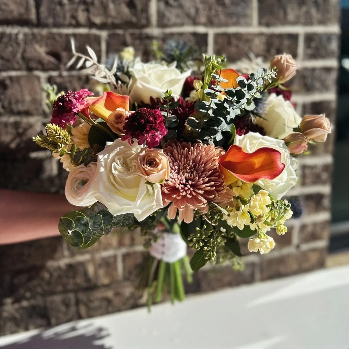 Fall in love with fall flowers 💛🍂 Our boho bridal bouquets bring wild textures, warm autumn tones, and a touch of romance to your big day. 

And YES we can do something like this for your everyday bouquet! 💐 call to order 770-435-9393 
 
View our 