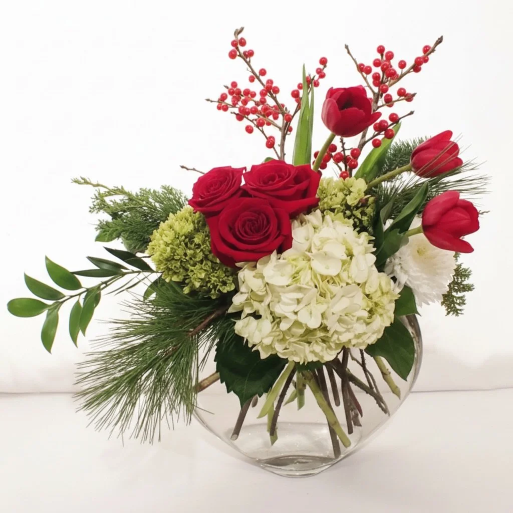 🌟 Our holiday centerpieces are here! From elegant winter whites to rich, festive reds, our amazing design team has crafted the most stunning arrangements of the season. 

Perfect for your holiday tables, holiday decor, dinner parties, or gifting som