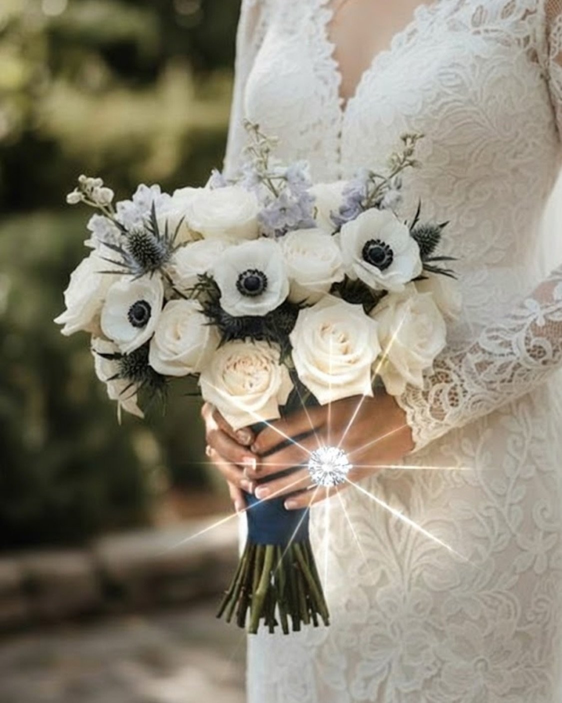 💍 Newly engaged?
Let us help make your wedding day even more beautiful!
Yes&hellip; used a little AI magic to make that ring pop ✨ but the bouquet? That part is 100% ours 😂🌸

From bouquets to full floral design, Milestones Floral specializes in we