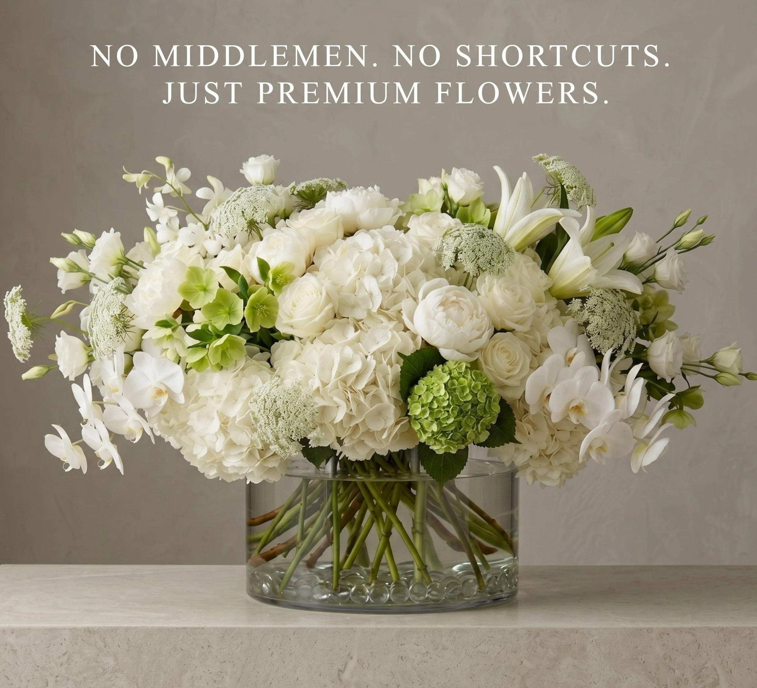 Why We Don&rsquo;t Use DoorDash for Flower Deliveries:

DoorDash takes a 10&ndash;30% cut off the top of your flowers, and they get the delivery fee. That means less flowers and / or higher prices for the same flowers for you.

We don&rsquo;t like th