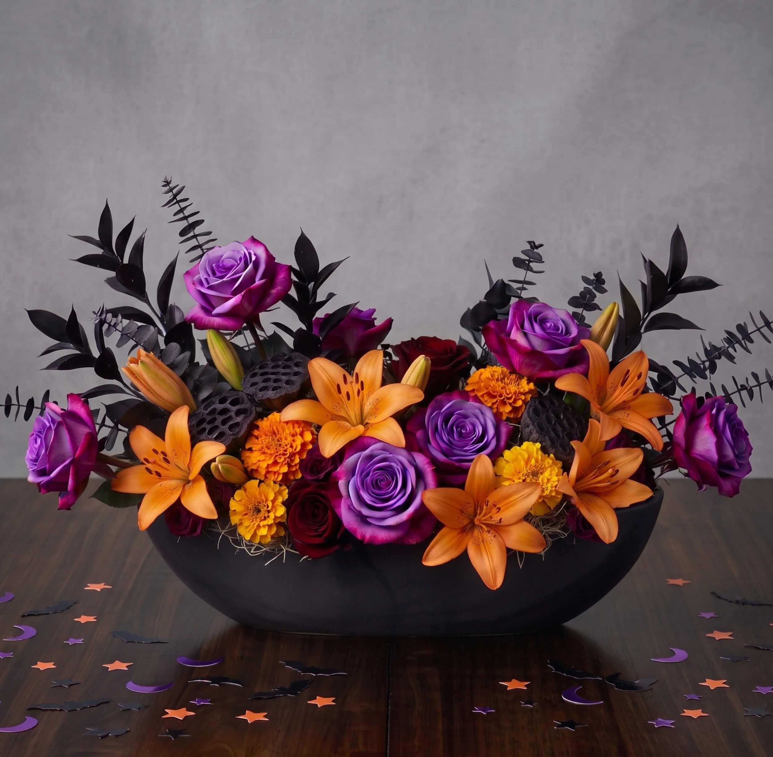Our Halloween collection is live! Check it out&hellip; let us know which is your favorite!! More pieces available in our website:

Villagegreenflowersandgifts.com/everyday/halloween 

Order online for delivery or call for pick up orders! 770-435-9393