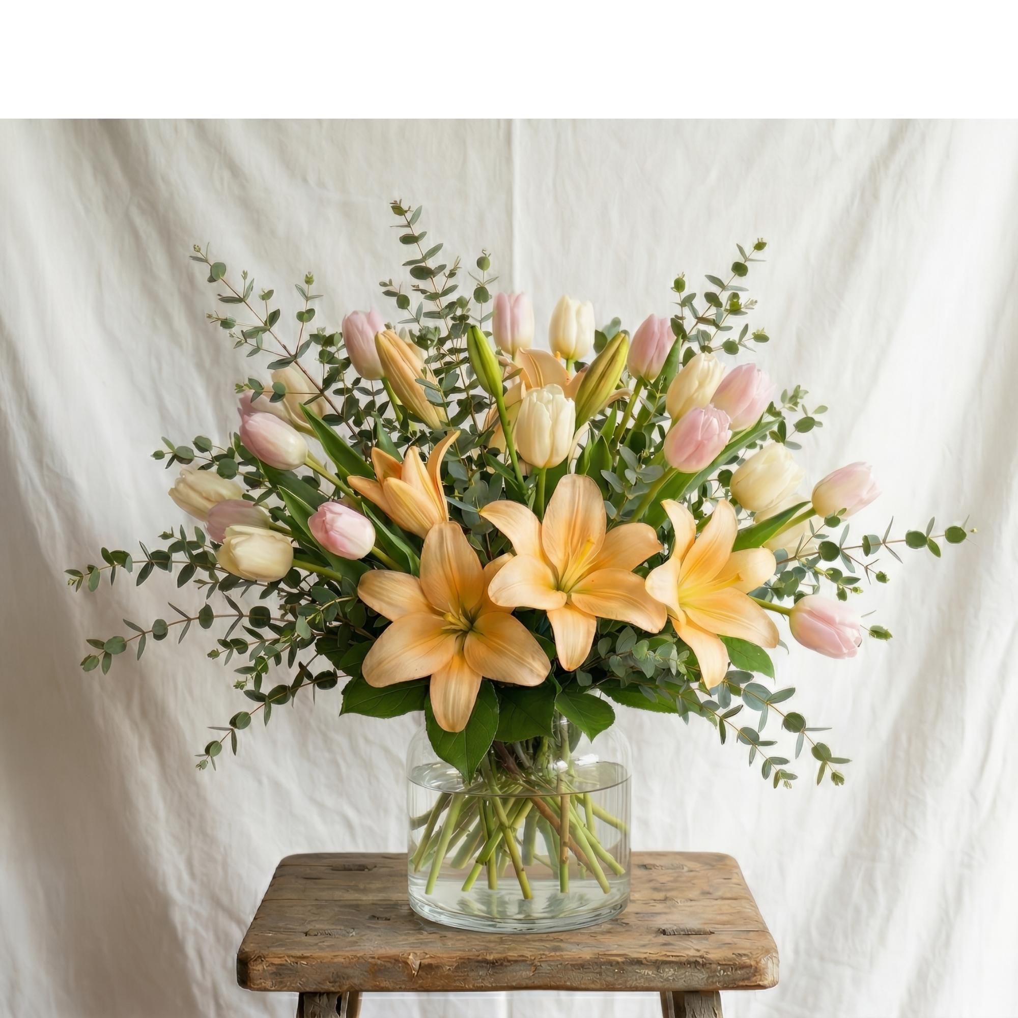Mom's Favorite: Tulips & Lilies - $75-$195