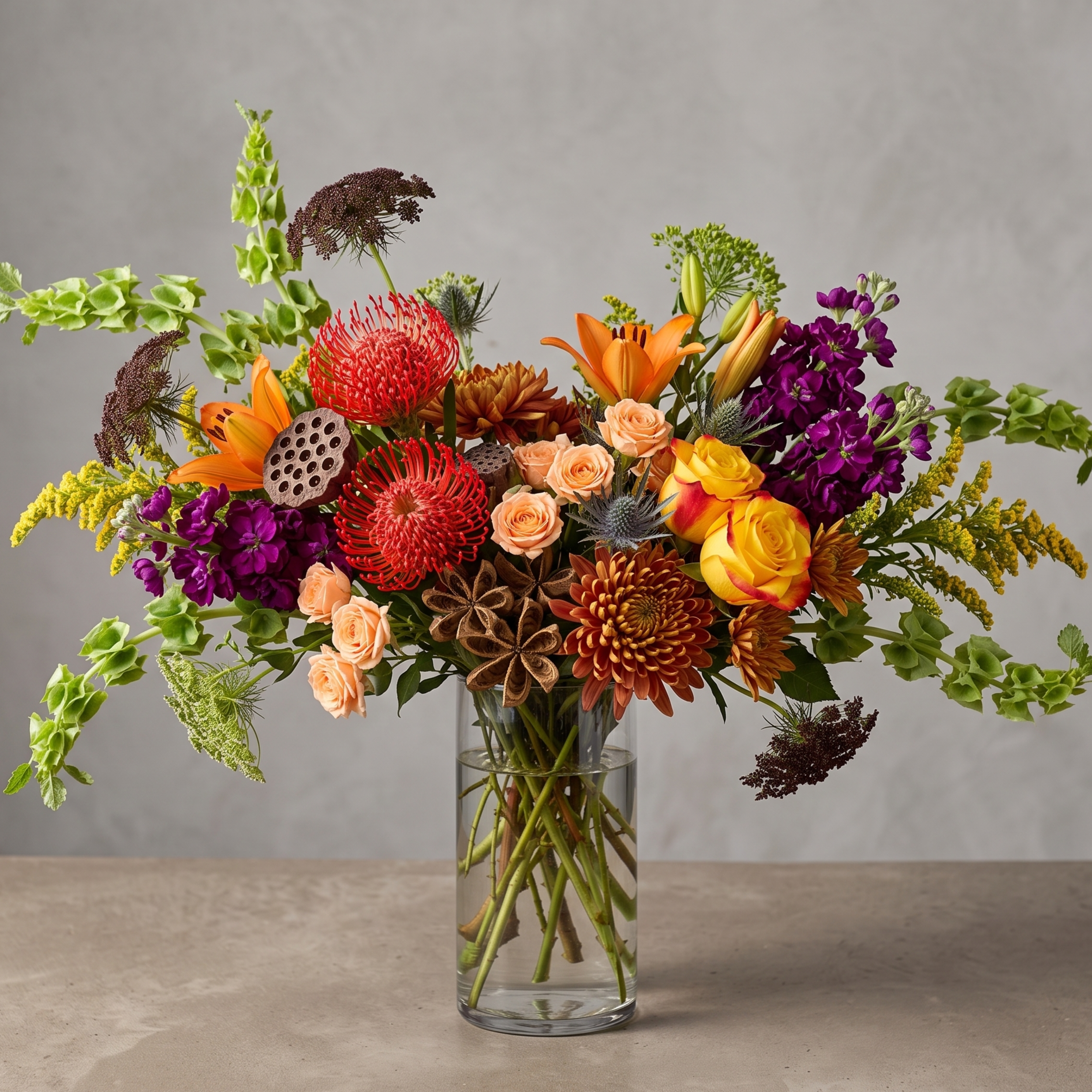 amber glass arrangement of the week thanksgiving(1).png