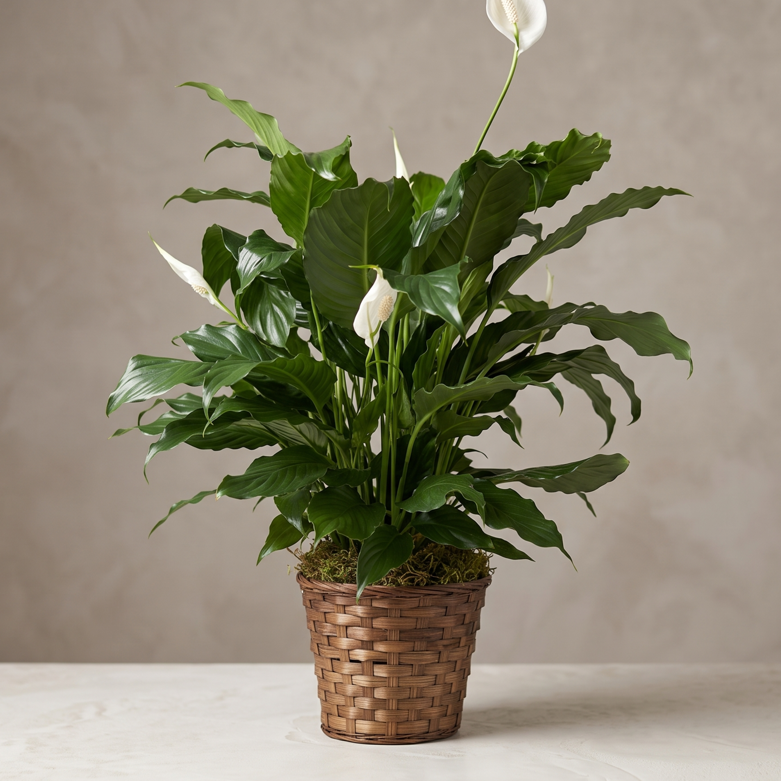 peace lily rich brown basket.png