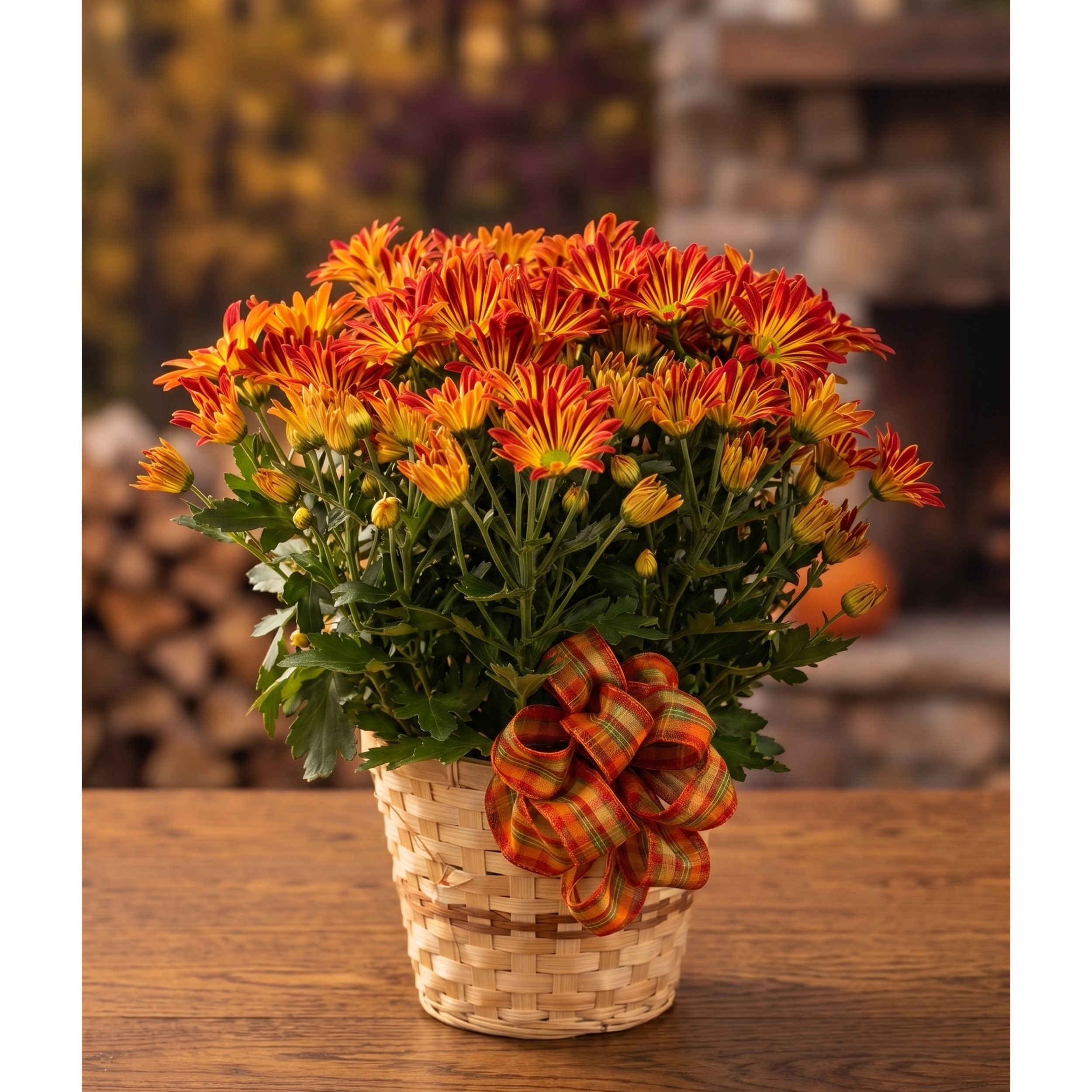 single basket mums chrysanthemums 3.png