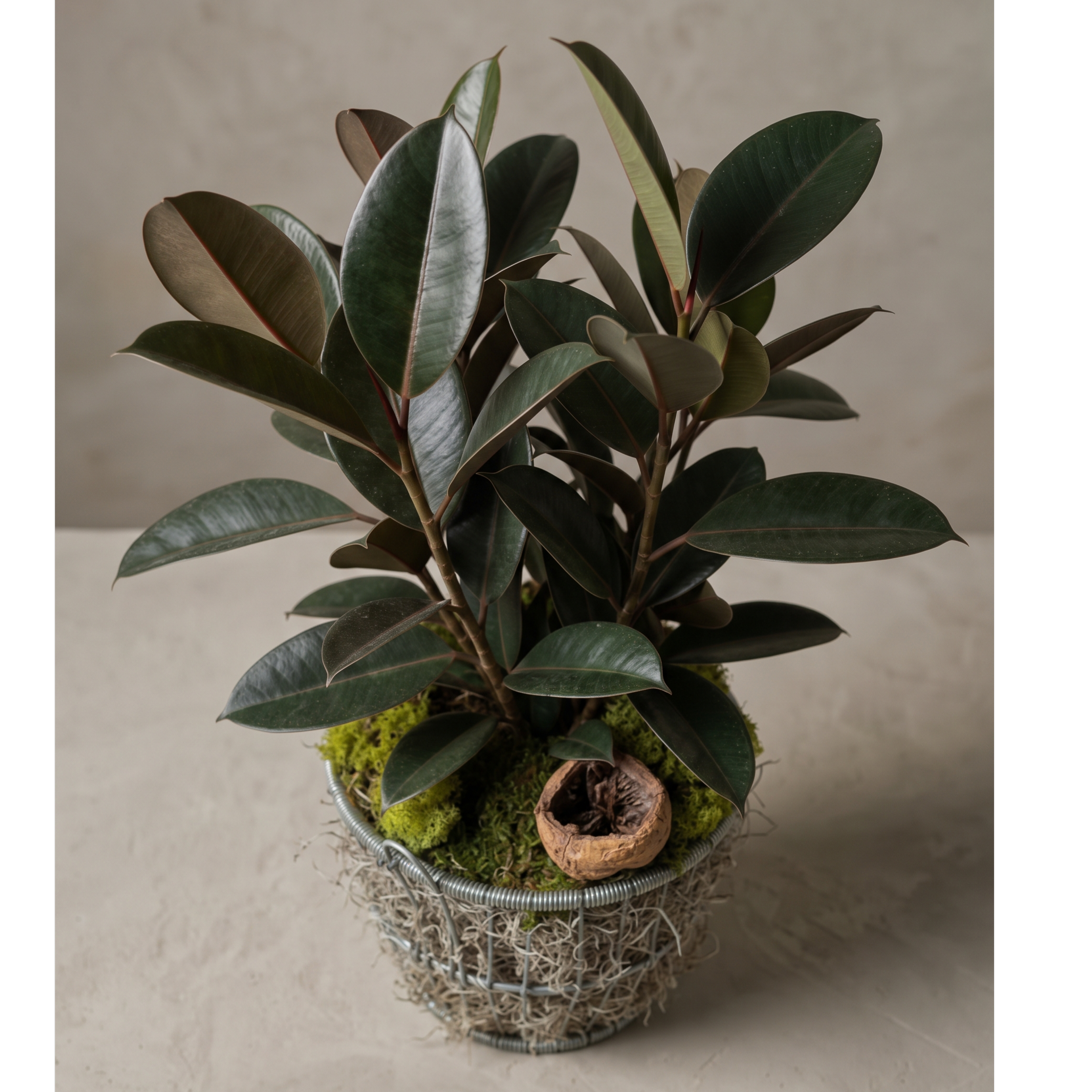 plant metal basket from above rubber tree.png