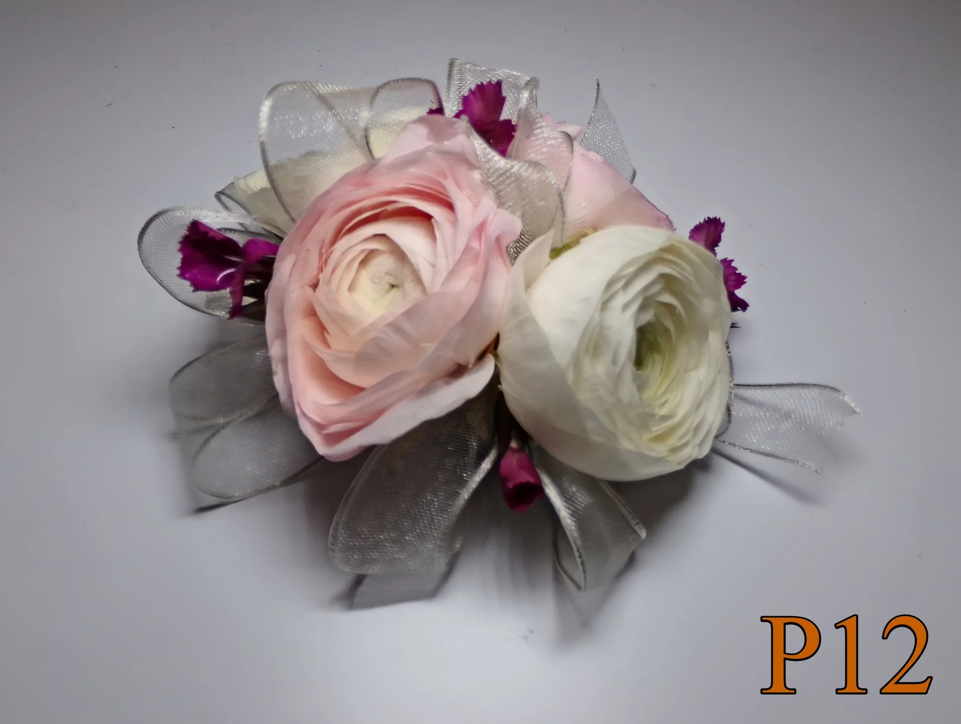 soft pink and white corsage smyrna ga