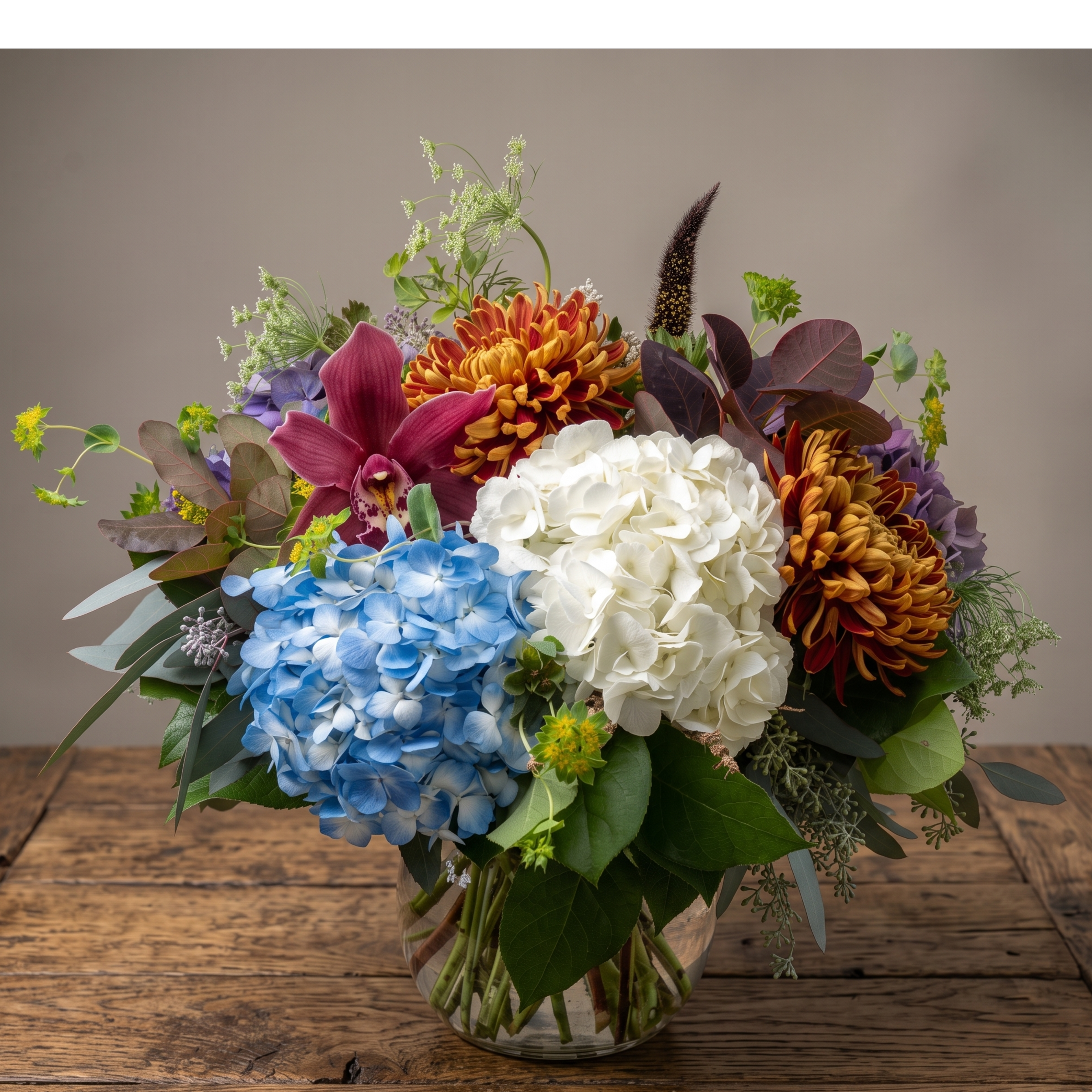 Bountiful Vase Arrangement - Medium - $85-$150