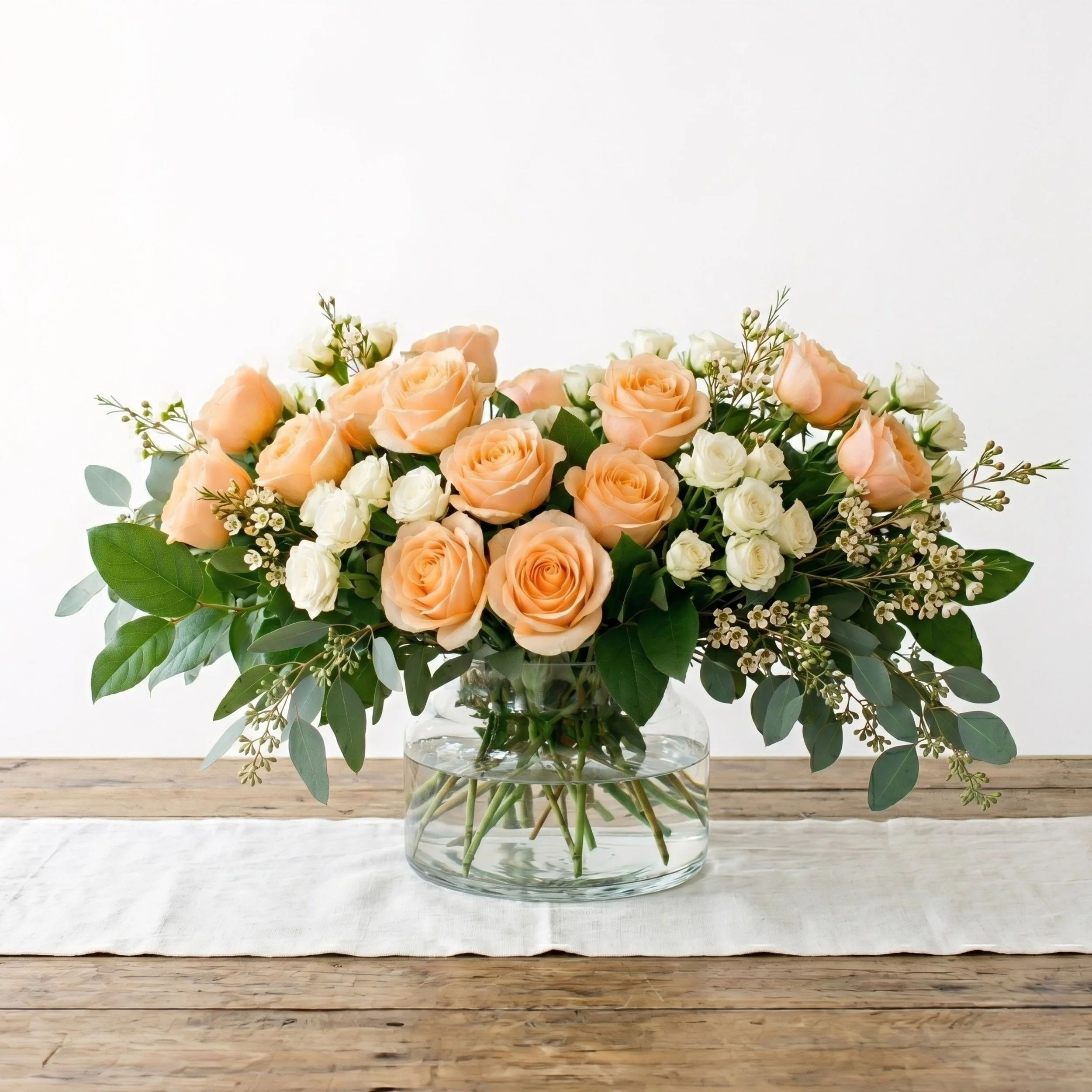Garden-Style Low Rose Vase - $120-$260