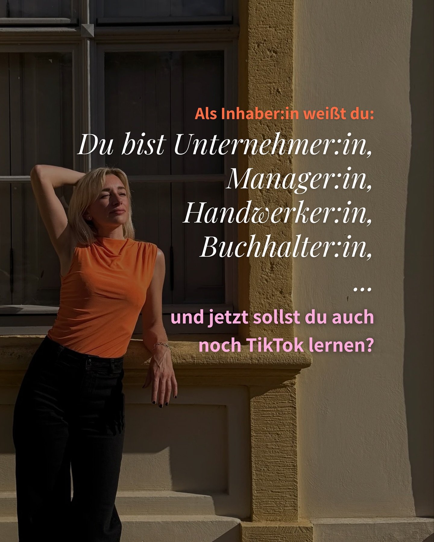 Du hast keine Zeit f&uuml;r Social Media &ndash; aber willst endlich sichtbar sein?

Dann brauchst du jemanden, der dein Business wirklich versteht.

Ich entwickle f&uuml;r dich eine klare Strategie, &uuml;bernehme die Umsetzung und sorge daf&uuml;r,