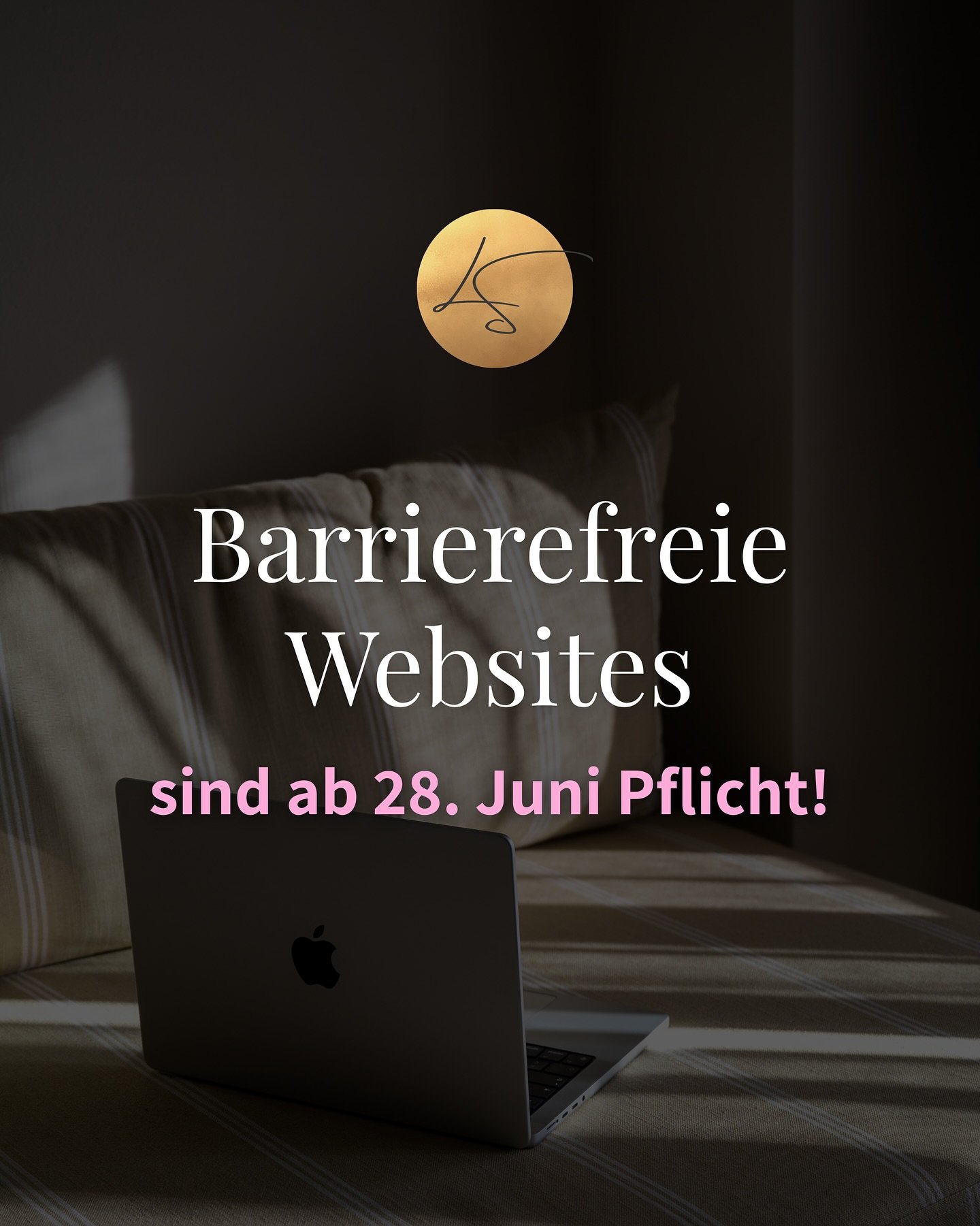 🔔 Ab dem 28. Juni wird&rsquo;s ernst: Websites und Onlineshops m&uuml;ssen laut Barrierefreiheitsst&auml;rkungsgesetz barrierefrei sein. ♿🌐

Auch wenn dein Unternehmen (noch) nicht verpflichtet ist &ndash; eine barrierefreie Website zahlt sich imme