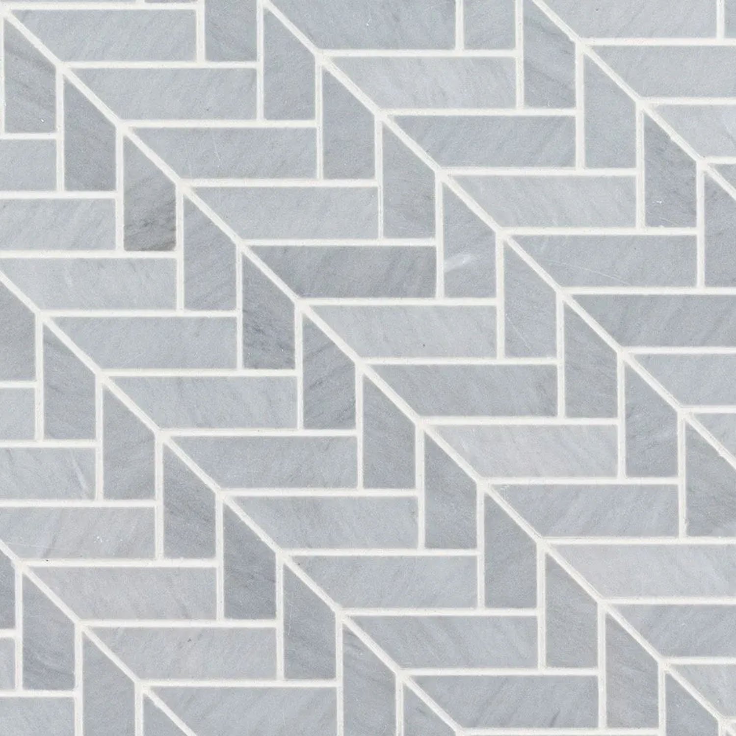 Cubist Mod Herringbone Mosaic