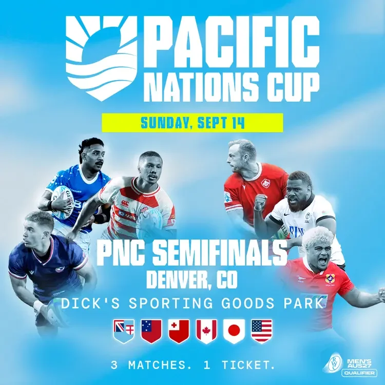 Pacific Nations Cup Semifinals - Tailgate