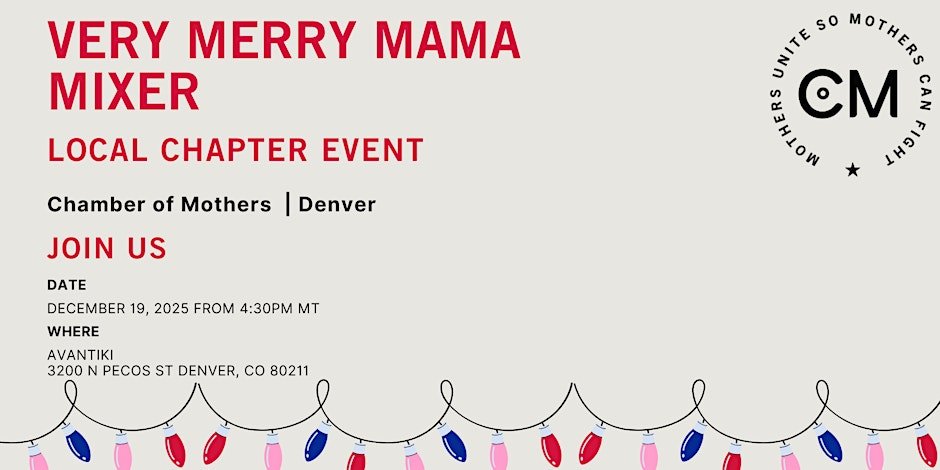 Chamber of Mothers - Very Merry Mixer