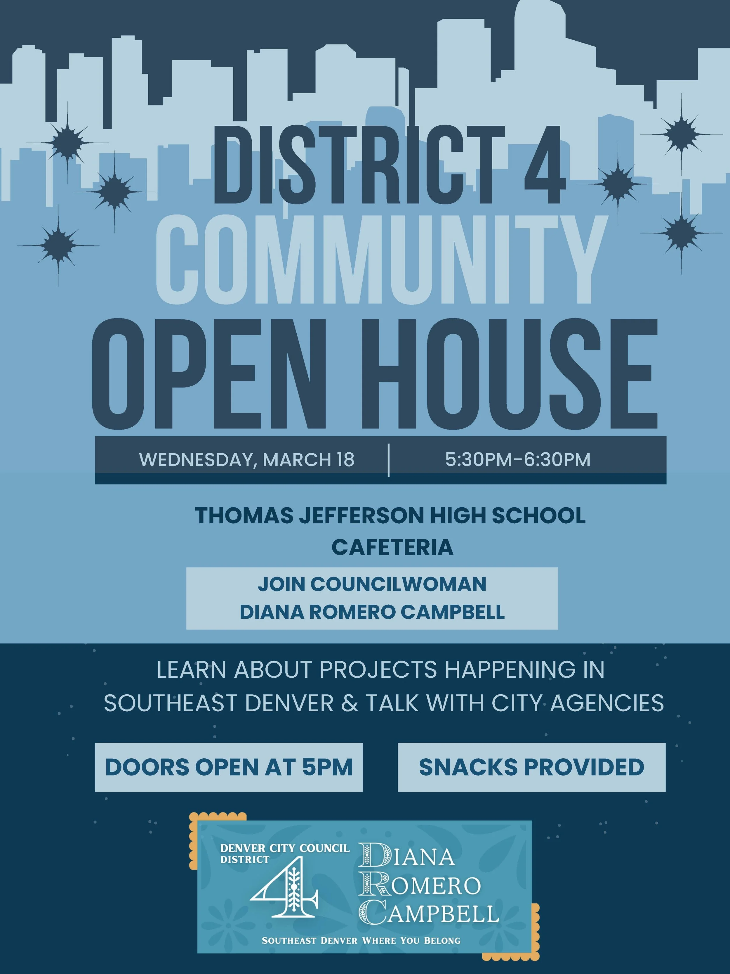 Denver City Council District 4 Open House