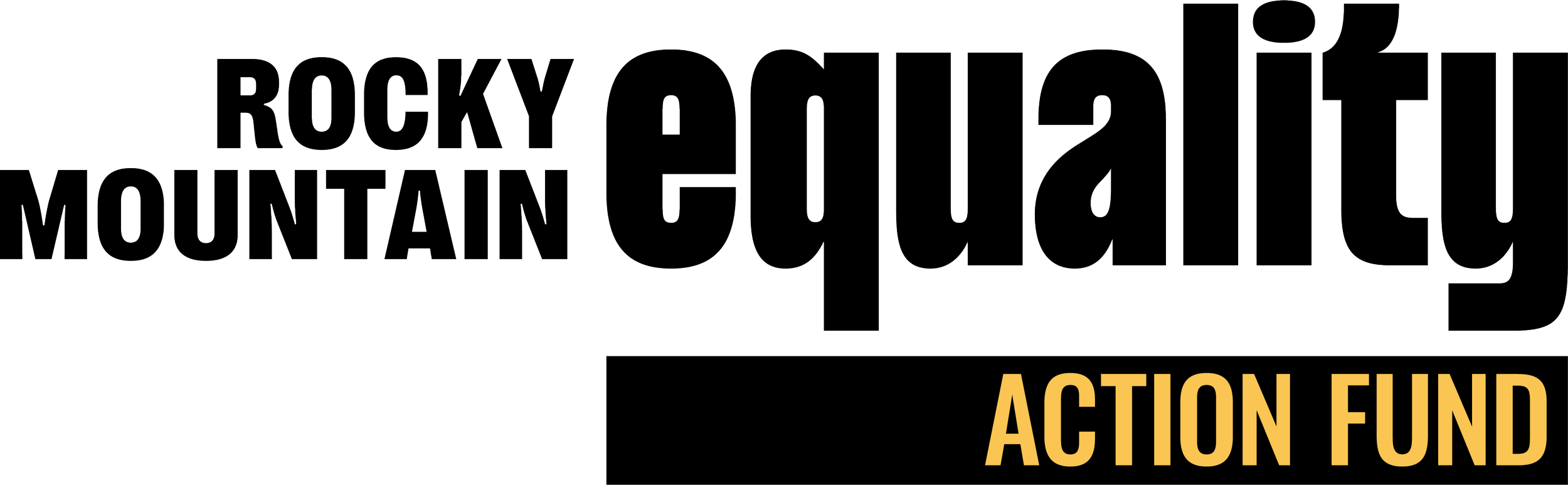 Rocky Mountain Equality Action Fund logo. This endorsement from them is to show Monica will uphold civil rights and freedoms as a progressive member of the LGBTQ+ and queer community when she is elected to Colorado's Representative District 9.