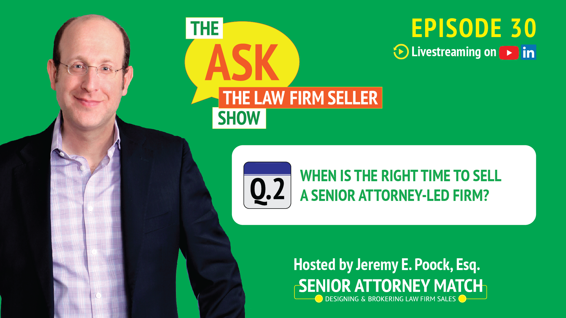 November 2025: When is the Right Time to Sell a Senior Attorney-led Law Firm?