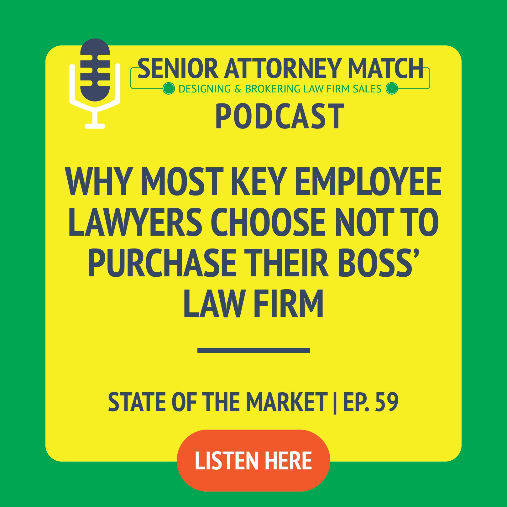 Why Most Key Employee Lawyers Choose Not to Purchase Their Boss’ Law Firm