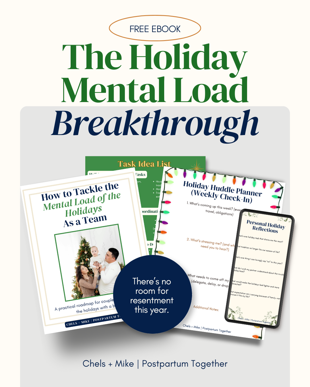 planning the mental load of christmas together