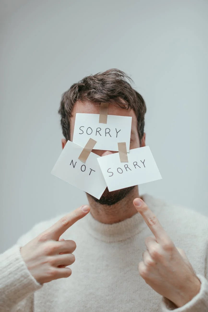 don't want to apologize to my husband