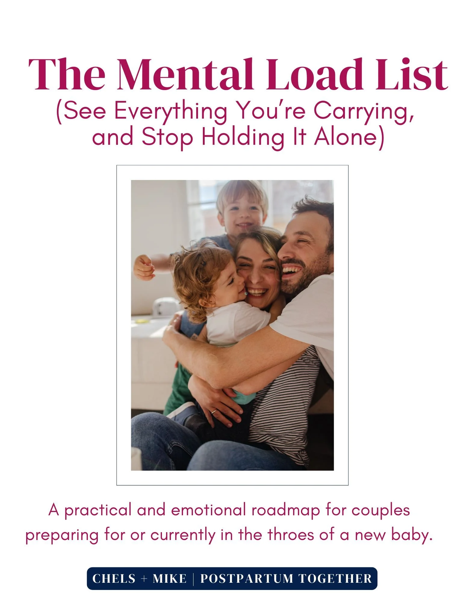 The Mental Load List (See Everything You’re Carrying—and Stop Holding It Alone)