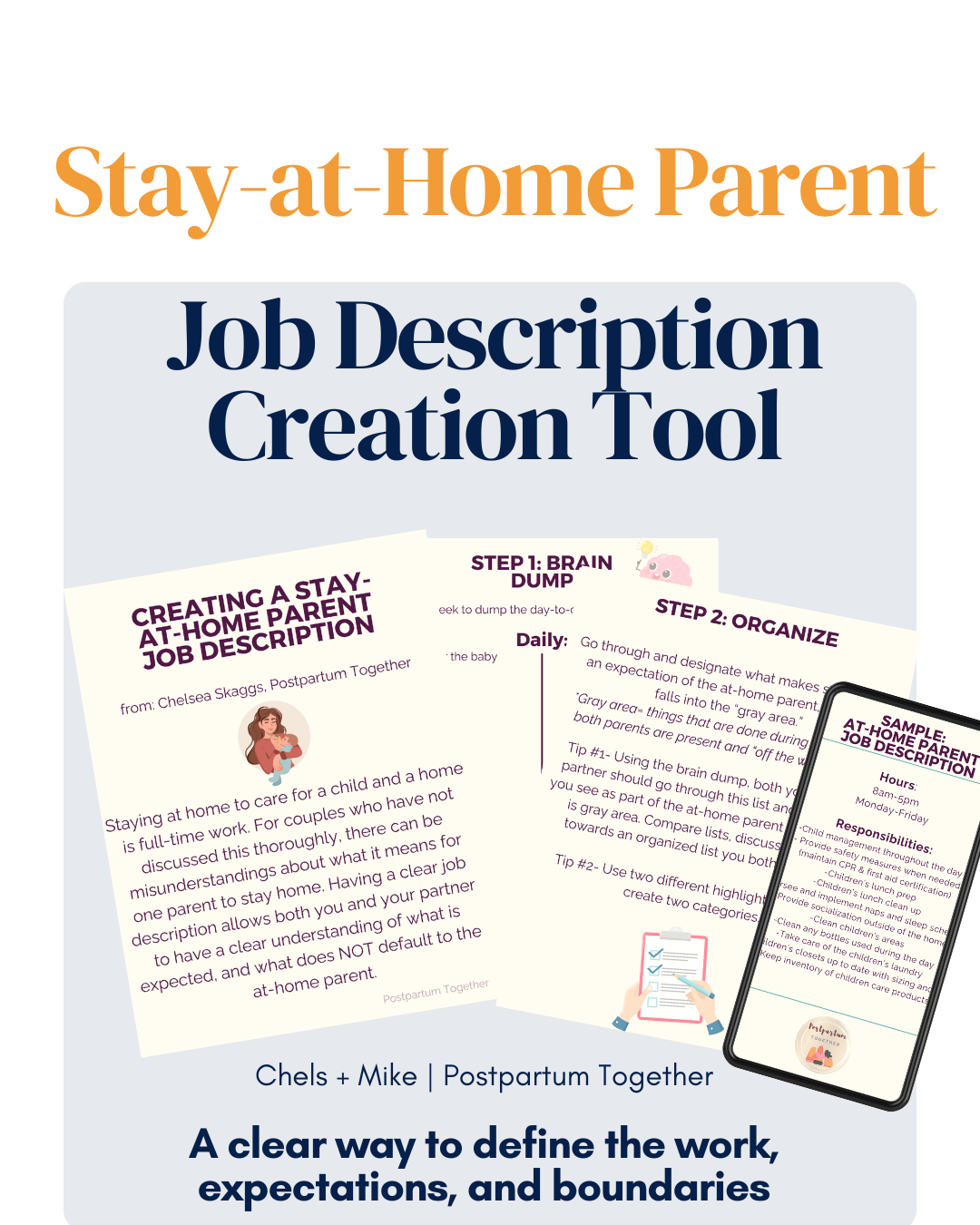 Stay-At-Home Parent Job Description (Clarify Expectations. Reduce Resentment.)
