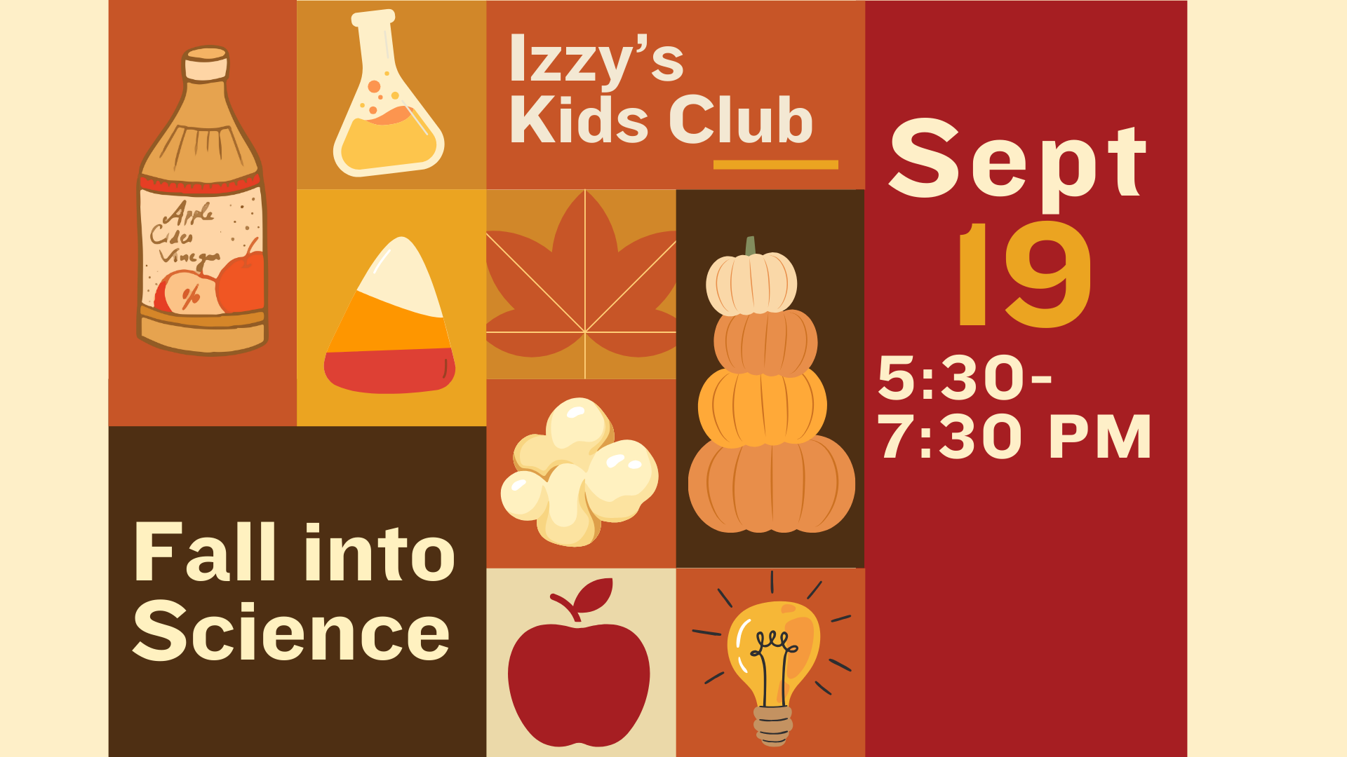 Izzy's Kids Club: Fall into Science