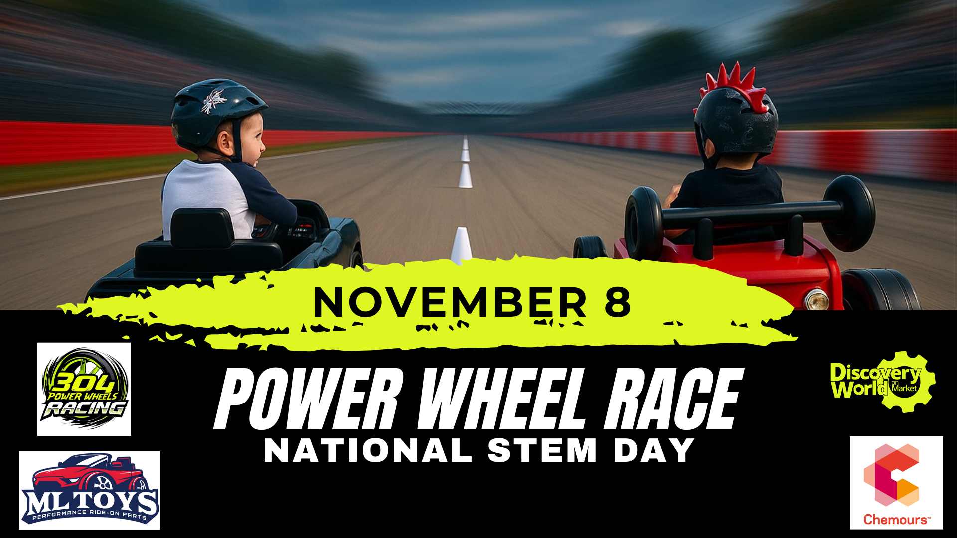 Power Wheels Race - National STEM Day