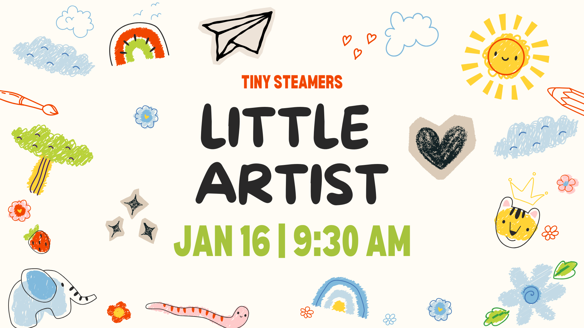 Tiny STEAMers: Little Artists